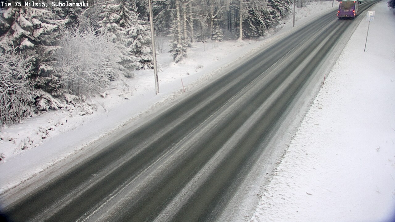 Kelikamerat Kuva Tie 75 Nilsiä, Suholanmäki, Kuopio, Pohjois-Savo