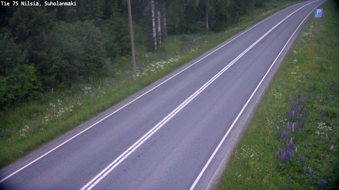 Kelikamerat Kuva Tie 75 Nilsiä, Suholanmäki, Kuopio, Pohjois-Savo