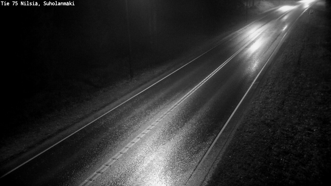 Weather Camera Image Road 75 Nilsiä, Suholanmäki, Kuopio, Pohjois-Savo