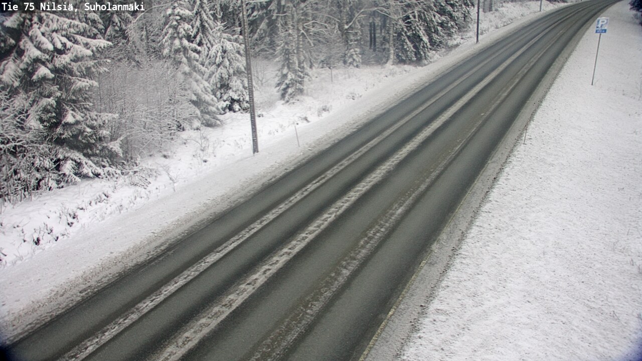 Kelikamerat Kuva Tie 75 Nilsiä, Suholanmäki, Kuopio, Pohjois-Savo