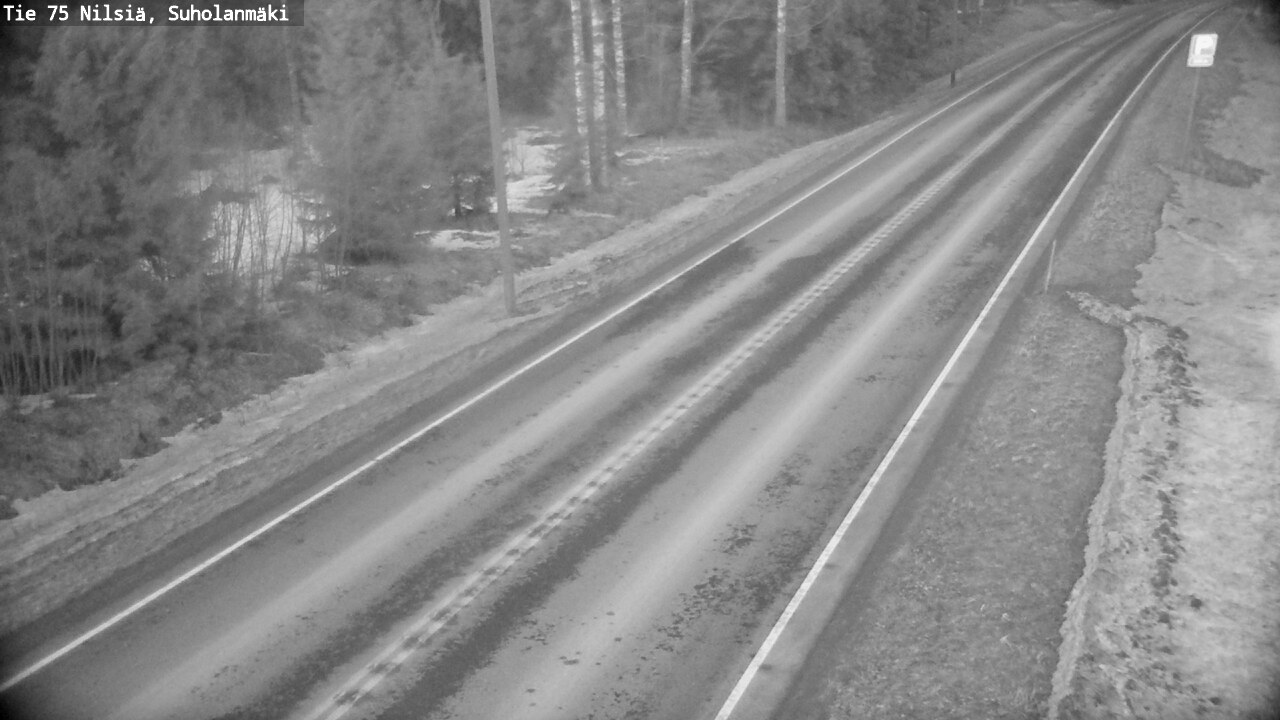 Kelikamerat Kuva Tie 75 Nilsiä, Suholanmäki, Kuopio, Pohjois-Savo