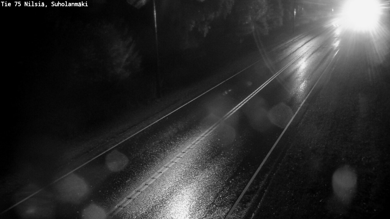 Weather Camera Image Road 75 Nilsiä, Suholanmäki, Kuopio, Pohjois-Savo