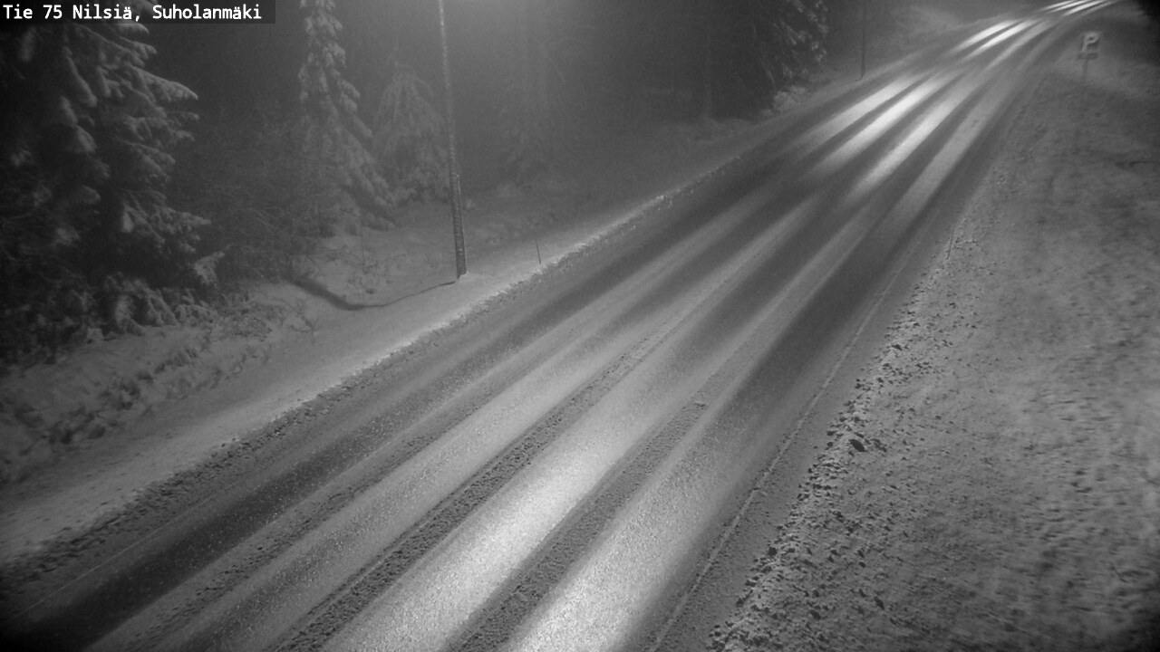 Weather Camera Image Road 75 Nilsiä, Suholanmäki, Kuopio, Pohjois-Savo