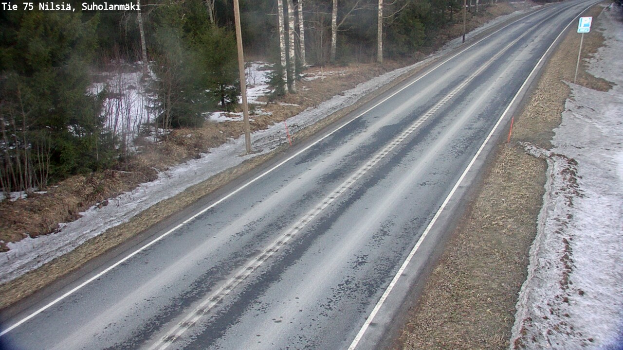 Kelikamerat Kuva Tie 75 Nilsiä, Suholanmäki, Kuopio, Pohjois-Savo
