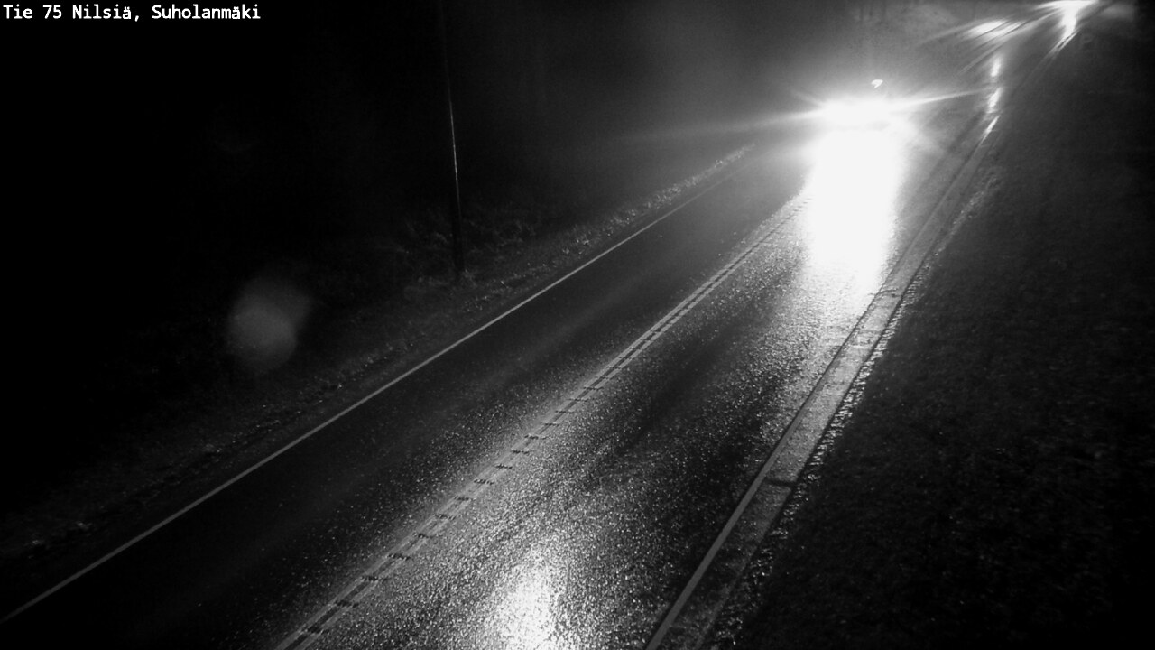 Weather Camera Image Road 75 Nilsiä, Suholanmäki, Kuopio, Pohjois-Savo