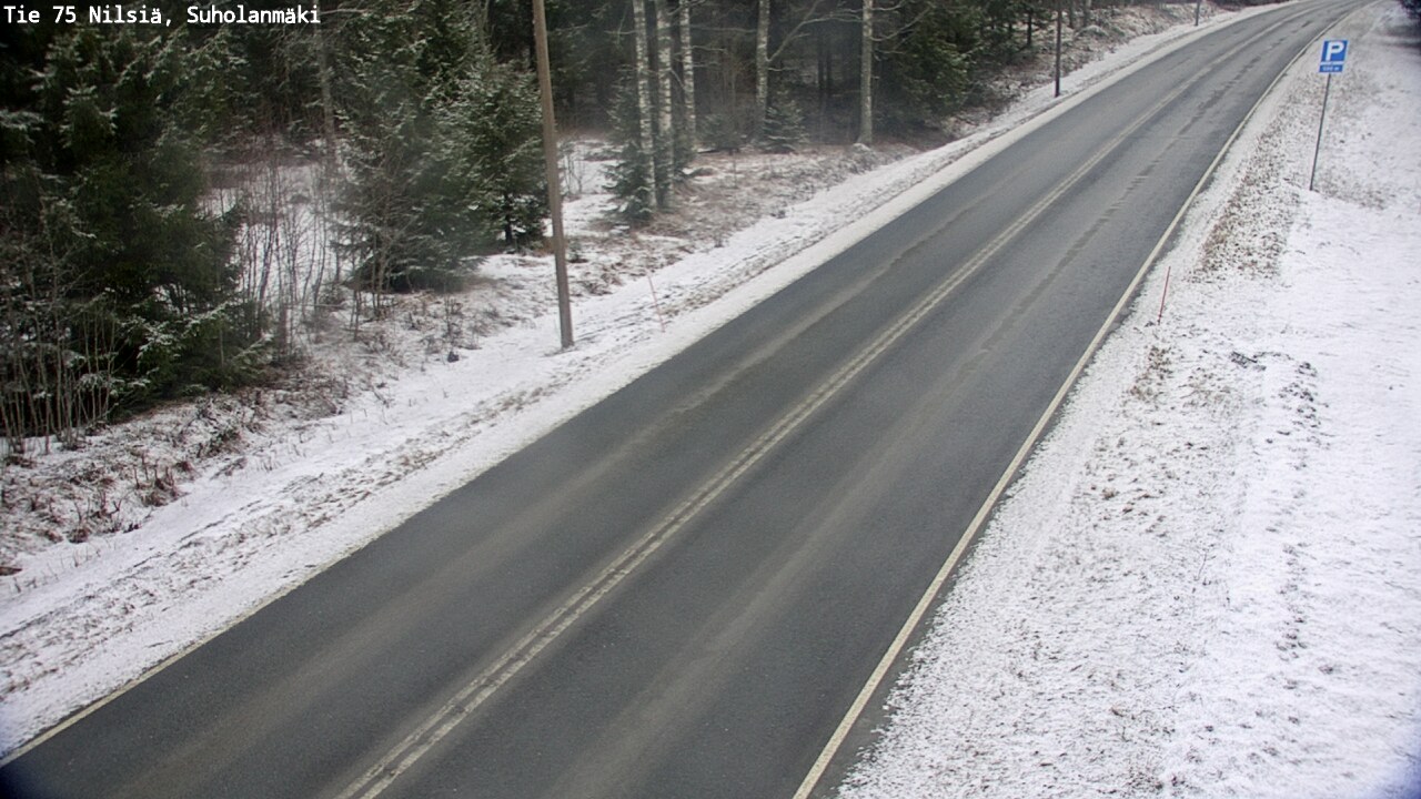 Kelikamerat Kuva Tie 75 Nilsiä, Suholanmäki, Kuopio, Pohjois-Savo