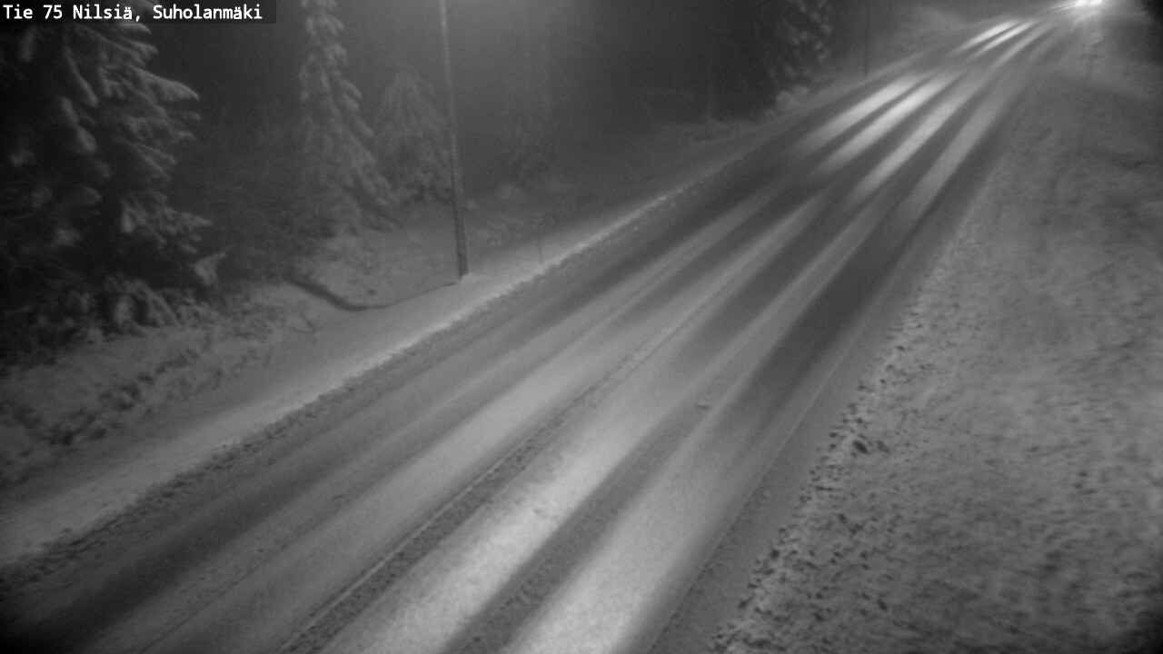 Weather Camera Image Road 75 Nilsiä, Suholanmäki, Kuopio, Pohjois-Savo
