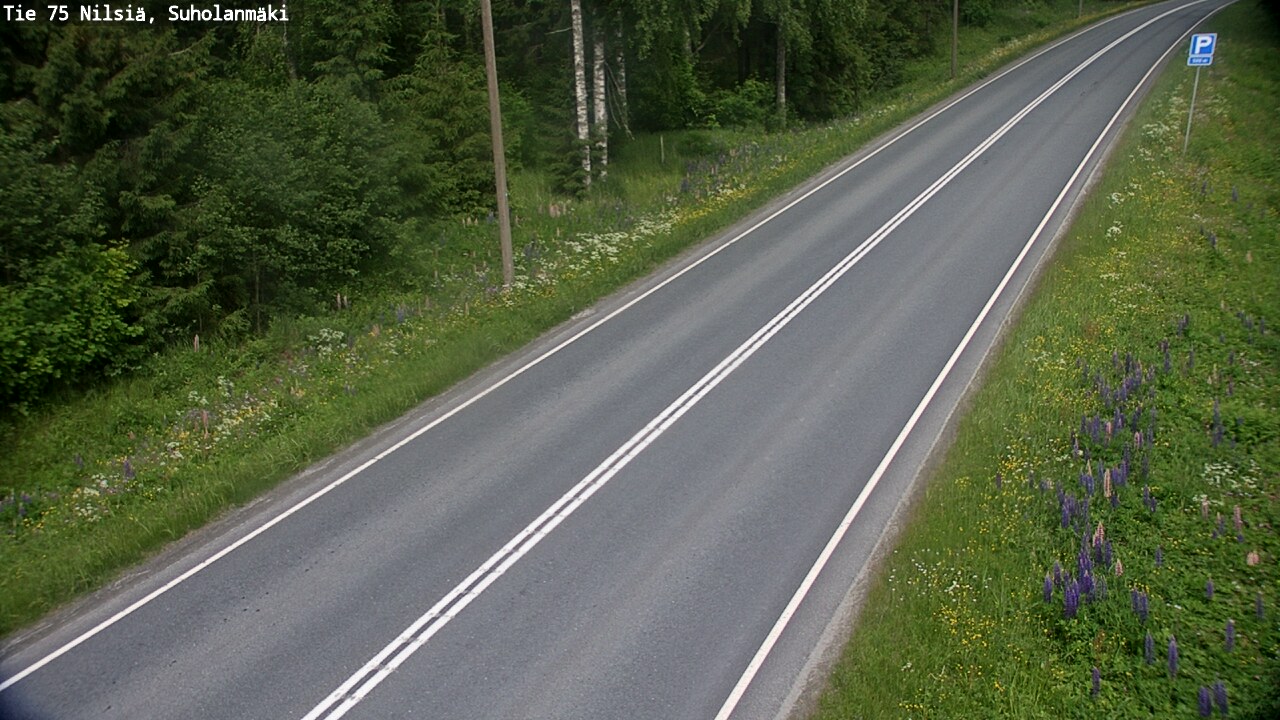 Kelikamerat Kuva Tie 75 Nilsiä, Suholanmäki, Kuopio, Pohjois-Savo