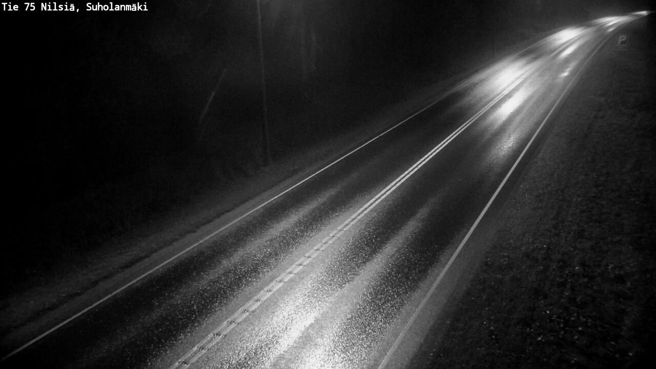 Weather Camera Image Road 75 Nilsiä, Suholanmäki, Kuopio, Pohjois-Savo