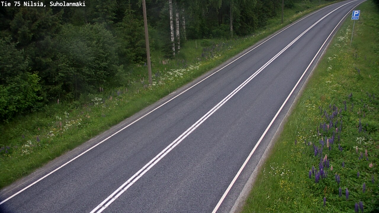 Kelikamerat Kuva Tie 75 Nilsiä, Suholanmäki, Kuopio, Pohjois-Savo