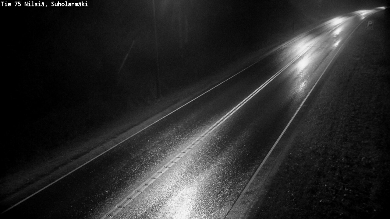 Weather Camera Image Road 75 Nilsiä, Suholanmäki, Kuopio, Pohjois-Savo