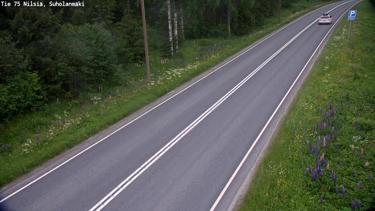 Kelikamerat Kuva Tie 75 Nilsiä, Suholanmäki, Kuopio, Pohjois-Savo