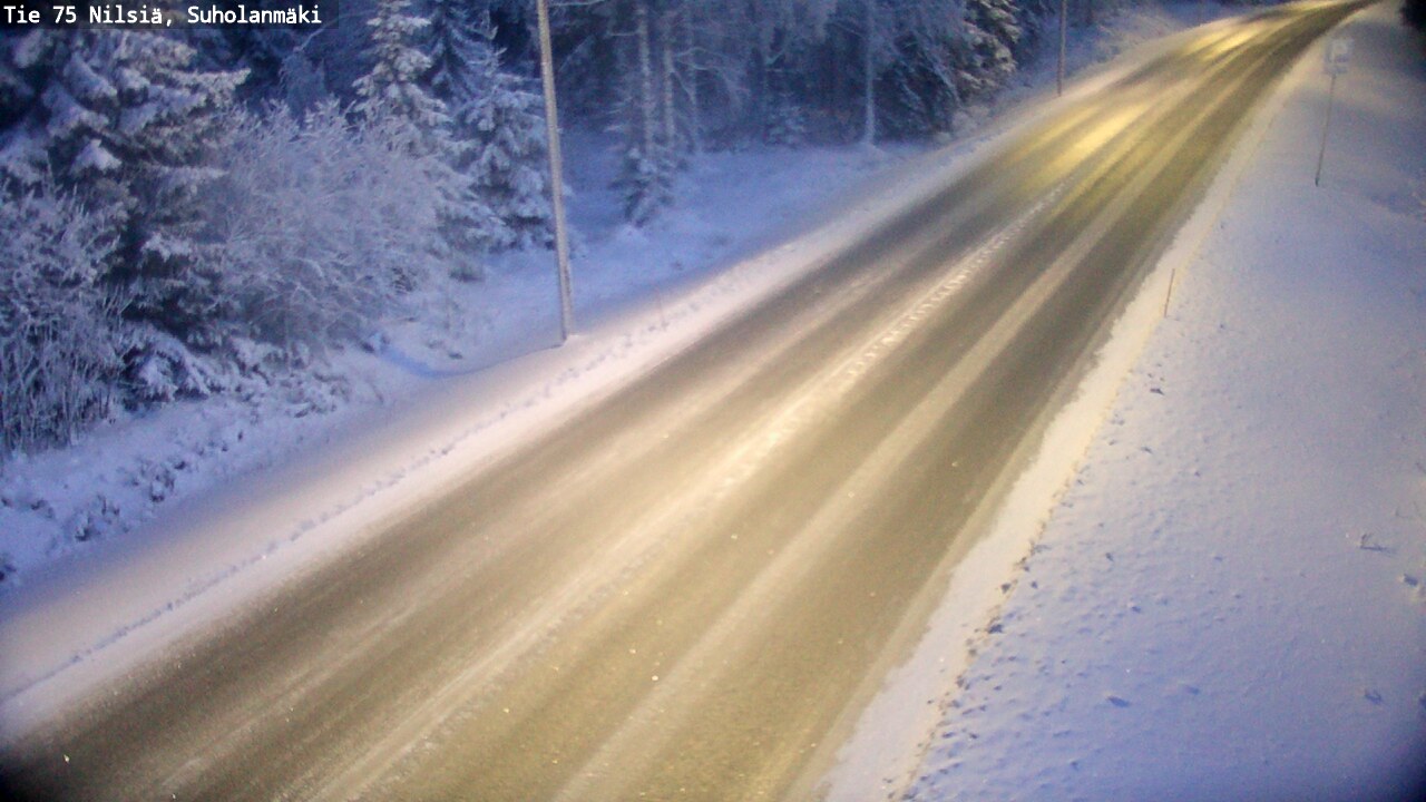 Kelikamerat Kuva Tie 75 Nilsiä, Suholanmäki, Kuopio, Pohjois-Savo