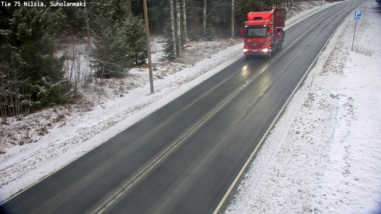 Kelikamerat Kuva Tie 75 Nilsiä, Suholanmäki, Kuopio, Pohjois-Savo