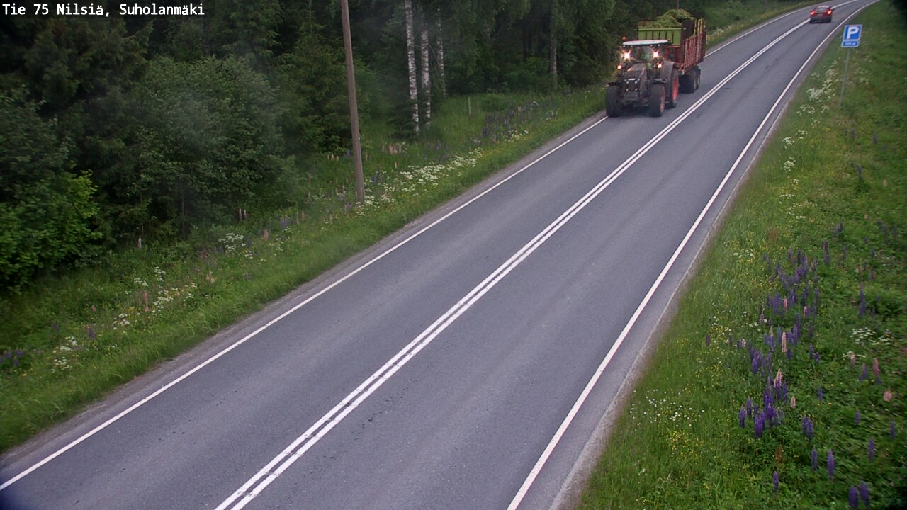 Kelikamerat Kuva Tie 75 Nilsiä, Suholanmäki, Kuopio, Pohjois-Savo