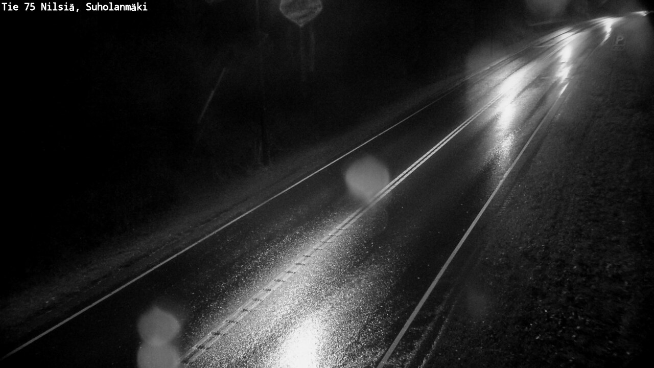 Weather Camera Image Road 75 Nilsiä, Suholanmäki, Kuopio, Pohjois-Savo