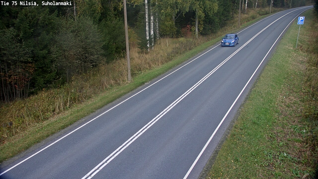 Kelikamerat Kuva Tie 75 Nilsiä, Suholanmäki, Kuopio, Pohjois-Savo