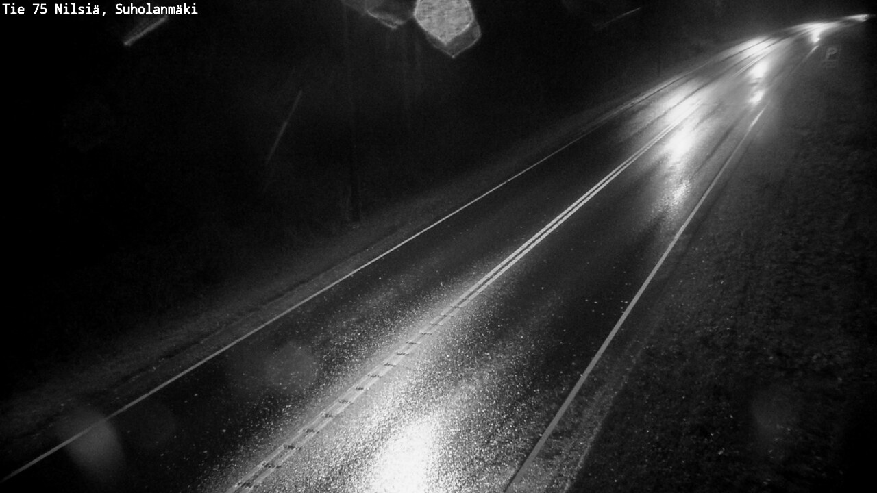 Weather Camera Image Road 75 Nilsiä, Suholanmäki, Kuopio, Pohjois-Savo