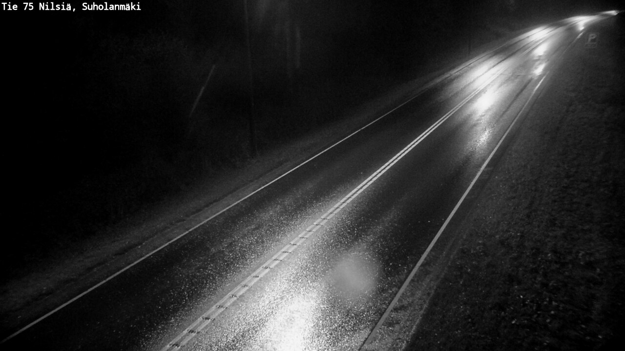 Weather Camera Image Road 75 Nilsiä, Suholanmäki, Kuopio, Pohjois-Savo