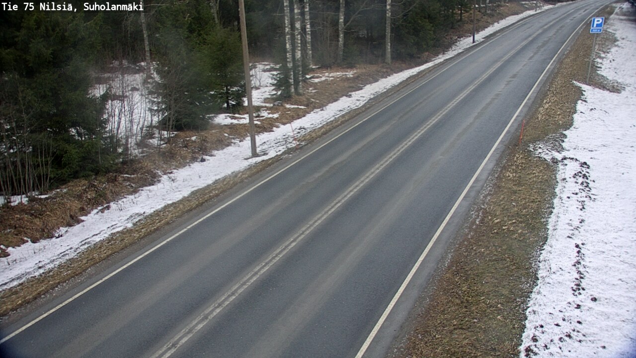 Kelikamerat Kuva Tie 75 Nilsiä, Suholanmäki, Kuopio, Pohjois-Savo