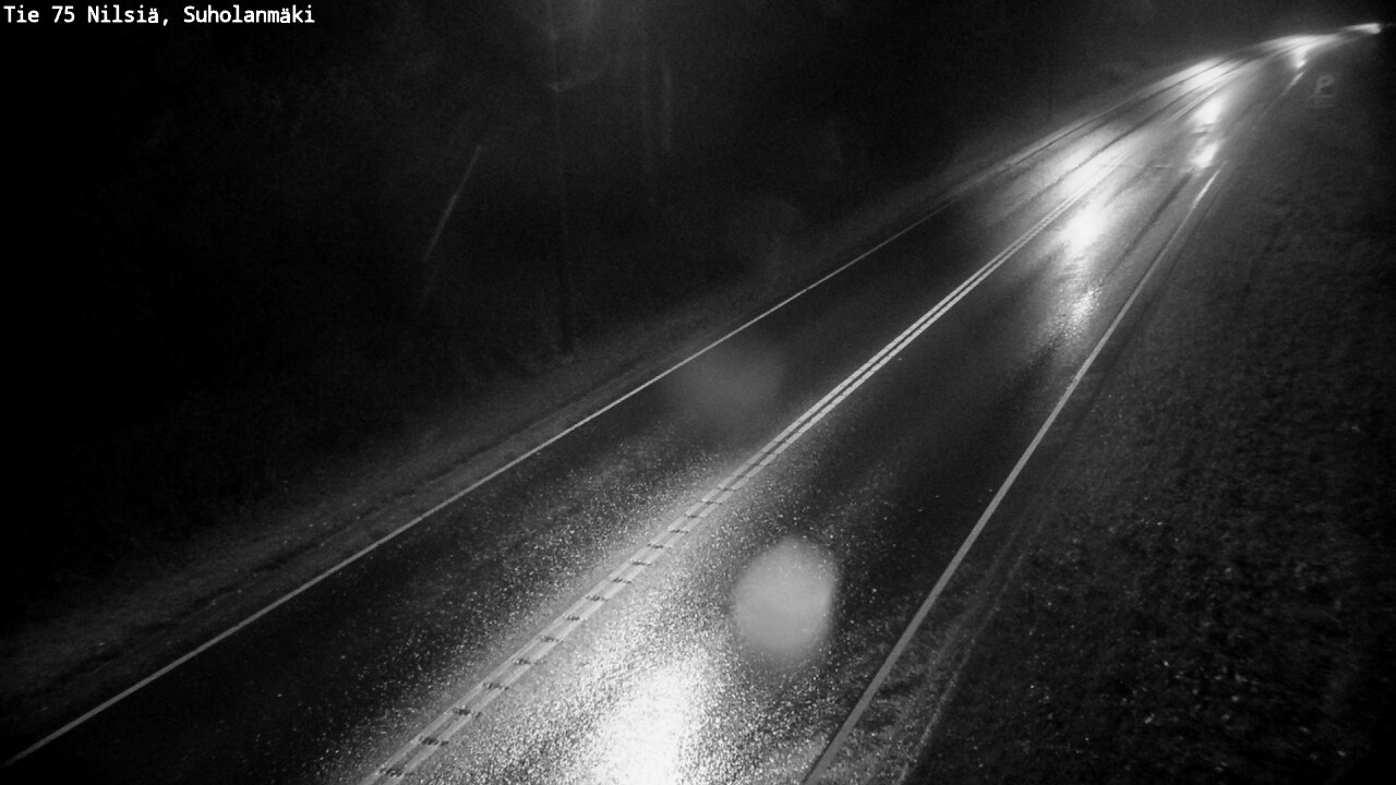Weather Camera Image Road 75 Nilsiä, Suholanmäki, Kuopio, Pohjois-Savo
