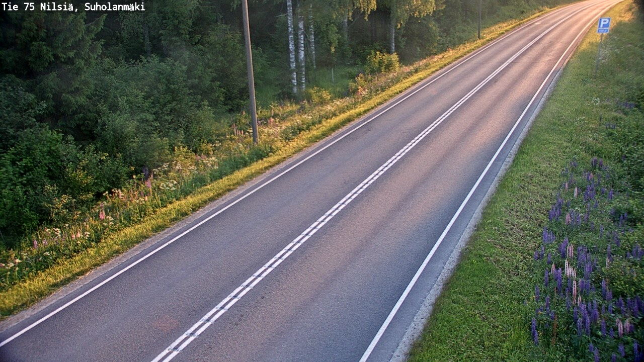 Kelikamerat Kuva Tie 75 Nilsiä, Suholanmäki, Kuopio, Pohjois-Savo