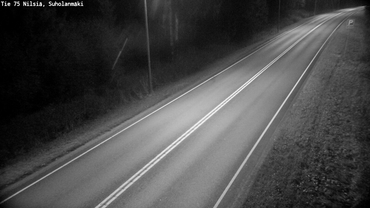 Weather Camera Image Road 75 Nilsiä, Suholanmäki, Kuopio, Pohjois-Savo