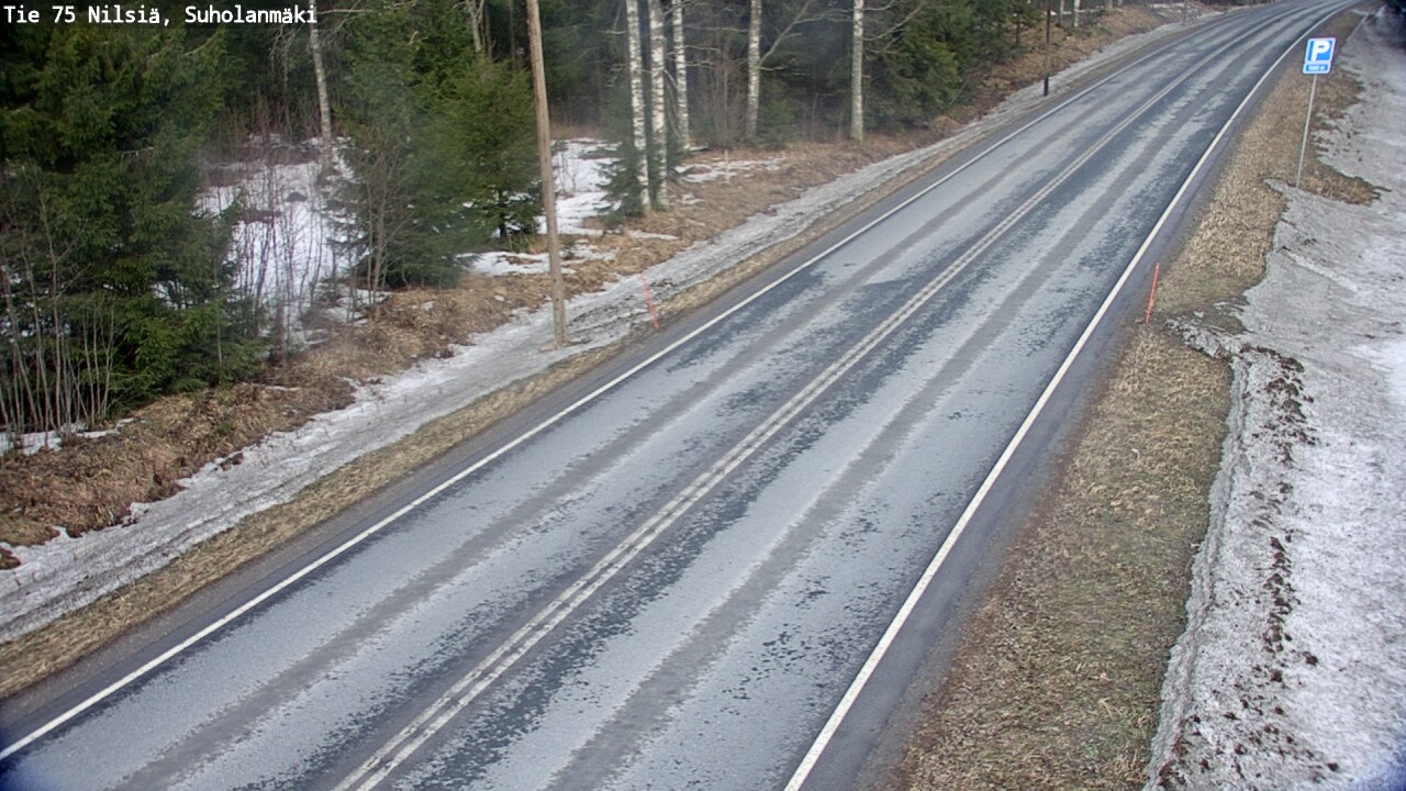 Kelikamerat Kuva Tie 75 Nilsiä, Suholanmäki, Kuopio, Pohjois-Savo