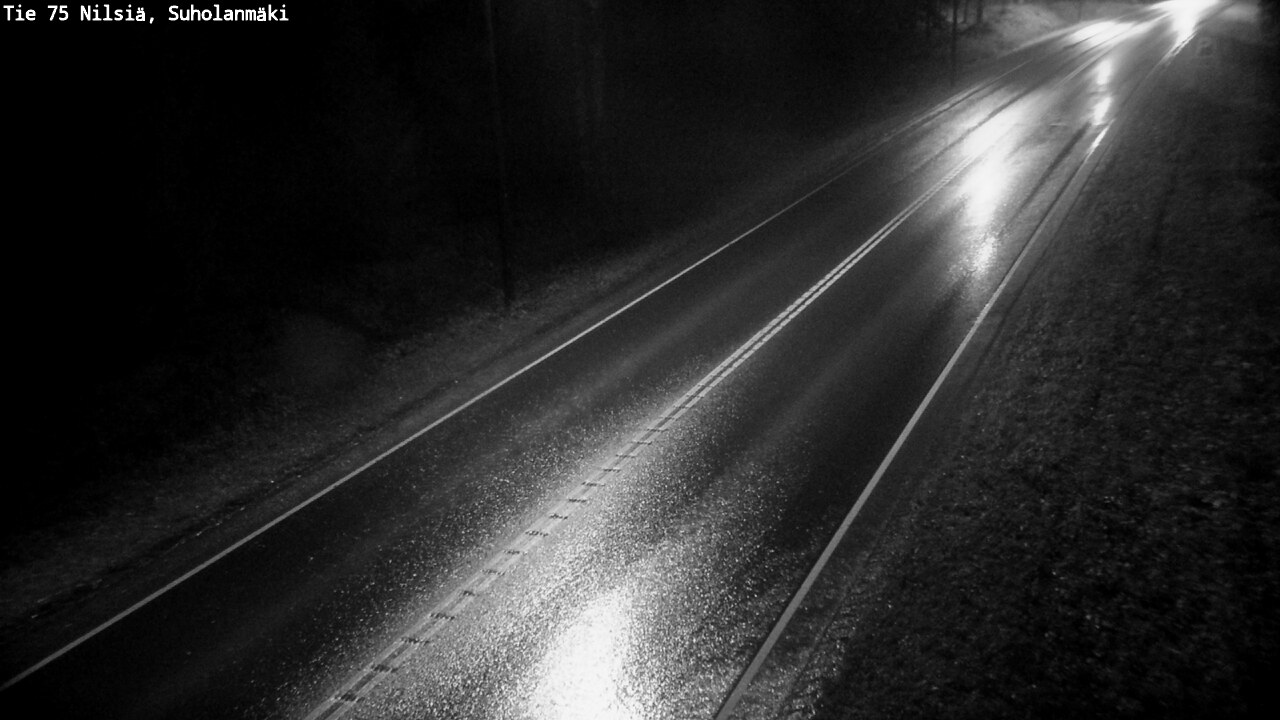 Weather Camera Image Road 75 Nilsiä, Suholanmäki, Kuopio, Pohjois-Savo