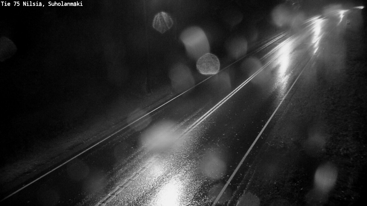 Weather Camera Image Road 75 Nilsiä, Suholanmäki, Kuopio, Pohjois-Savo