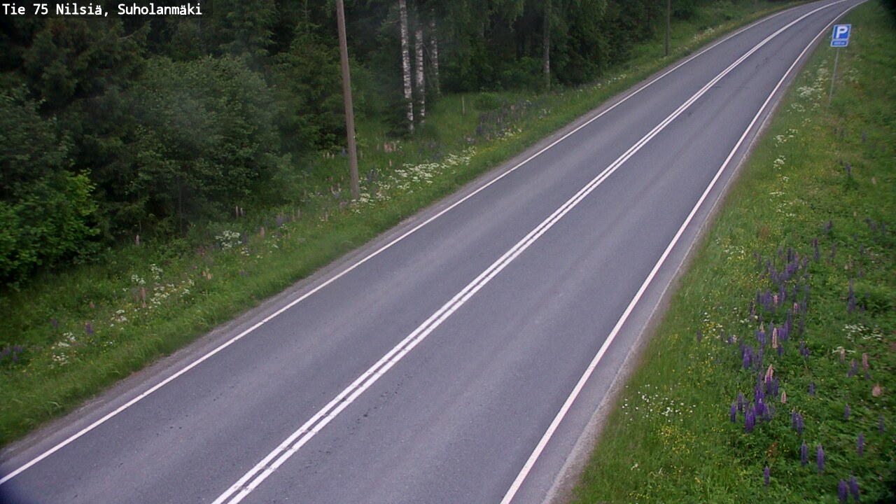 Kelikamerat Kuva Tie 75 Nilsiä, Suholanmäki, Kuopio, Pohjois-Savo