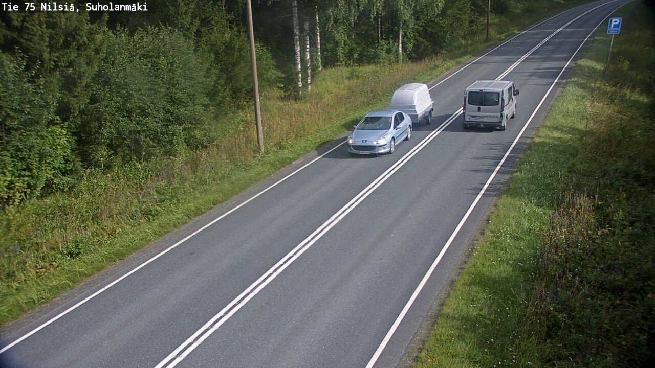 Kelikamerat Kuva Tie 75 Nilsiä, Suholanmäki, Kuopio, Pohjois-Savo