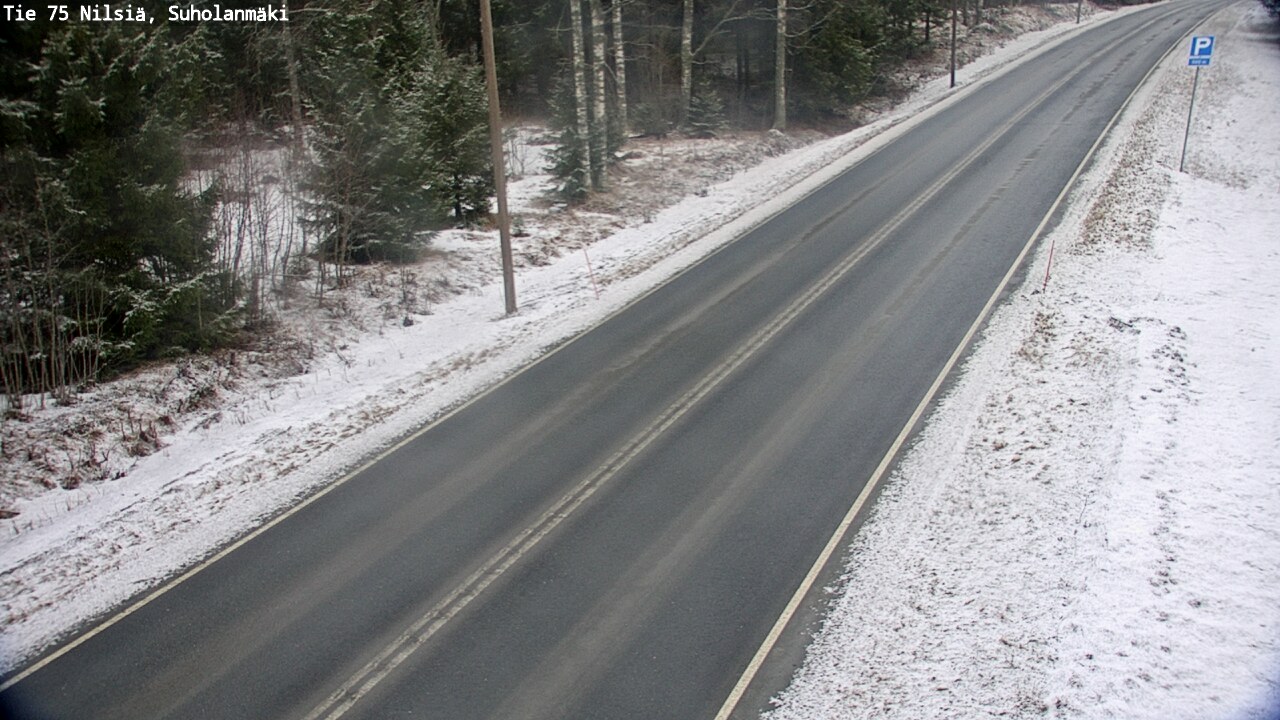 Kelikamerat Kuva Tie 75 Nilsiä, Suholanmäki, Kuopio, Pohjois-Savo