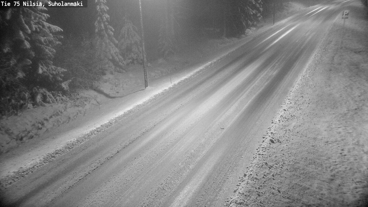Weather Camera Image Road 75 Nilsiä, Suholanmäki, Kuopio, Pohjois-Savo