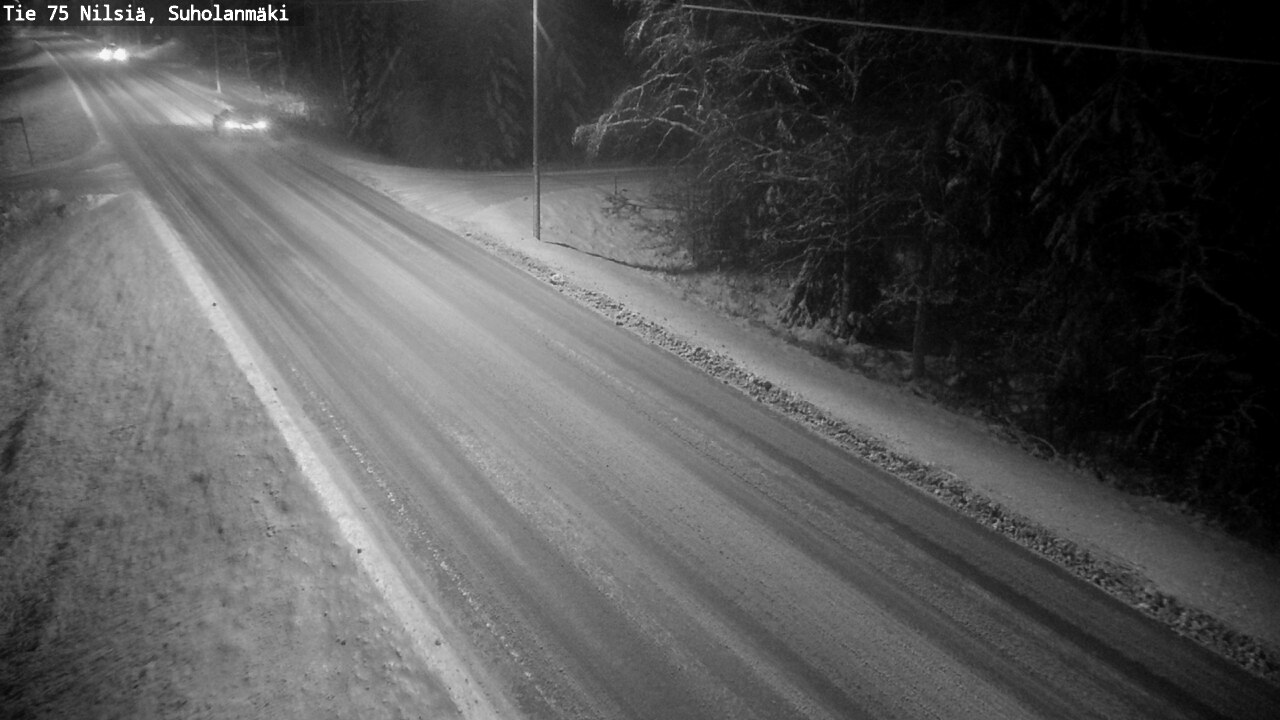 Weather Camera Image Road 75 Nilsiä, Suholanmäki, Kuopio, Pohjois-Savo