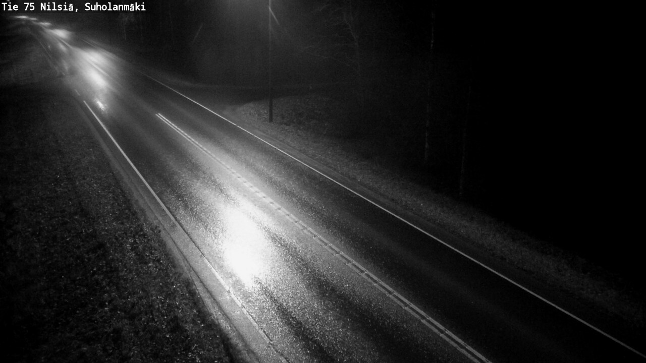 Weather Camera Image Road 75 Nilsiä, Suholanmäki, Kuopio, Pohjois-Savo