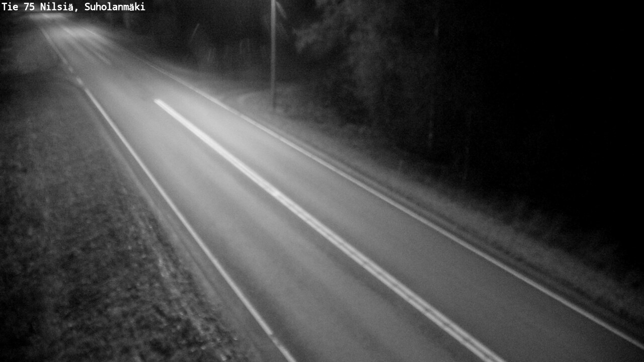 Weather Camera Image Road 75 Nilsiä, Suholanmäki, Kuopio, Pohjois-Savo