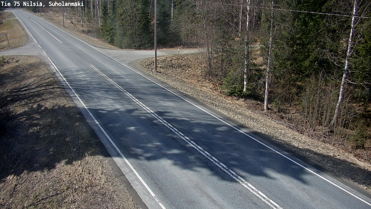 Kelikamerat Kuva Tie 75 Nilsiä, Suholanmäki, Kuopio, Pohjois-Savo