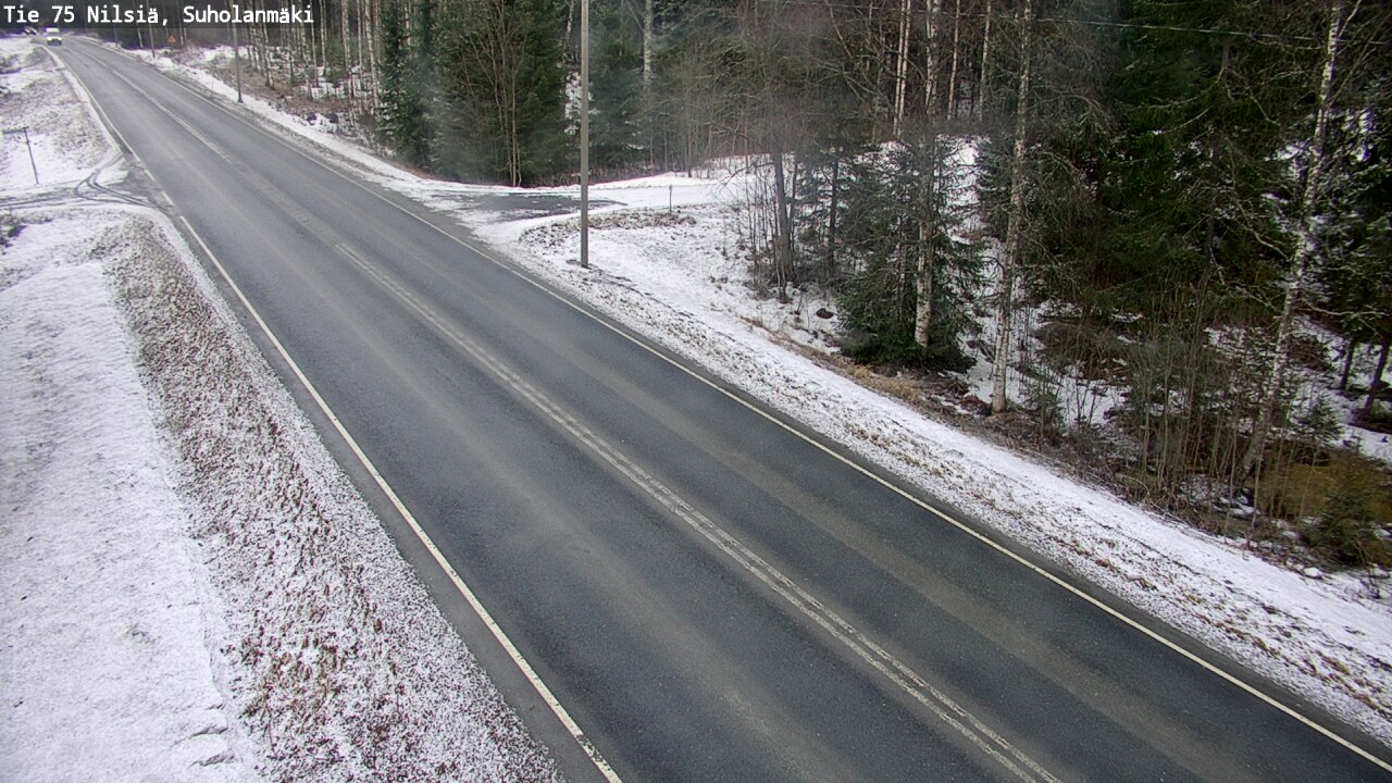 Kelikamerat Kuva Tie 75 Nilsiä, Suholanmäki, Kuopio, Pohjois-Savo