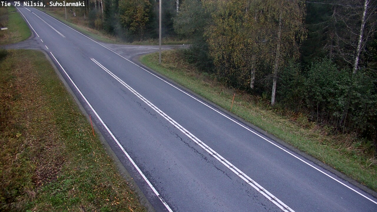 Weather Camera Image Road 75 Nilsiä, Suholanmäki, Kuopio, Pohjois-Savo