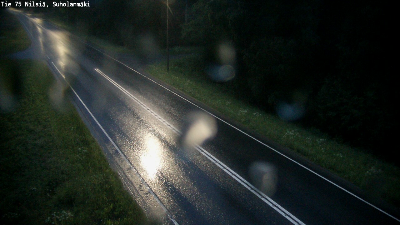 Weather Camera Image Road 75 Nilsiä, Suholanmäki, Kuopio, Pohjois-Savo