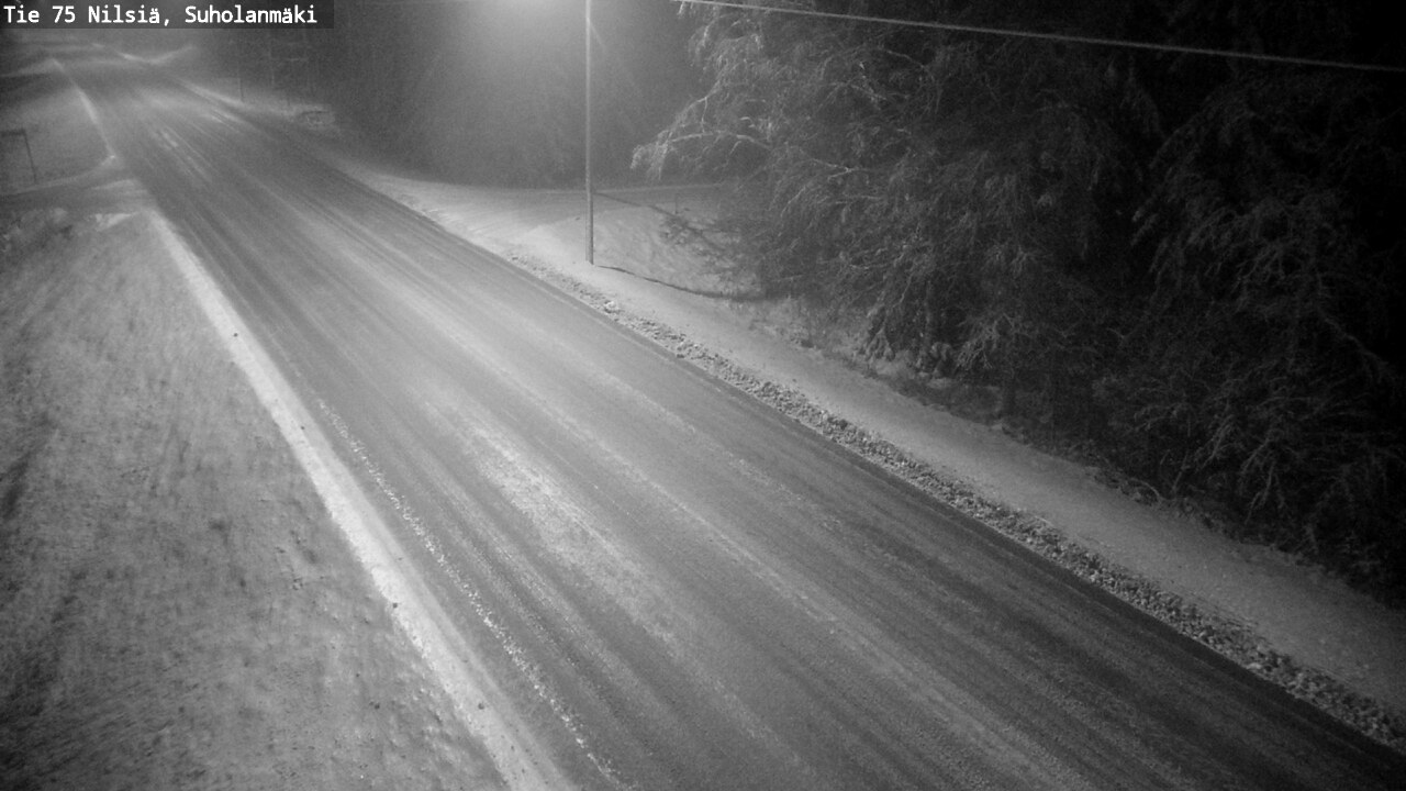 Weather Camera Image Road 75 Nilsiä, Suholanmäki, Kuopio, Pohjois-Savo