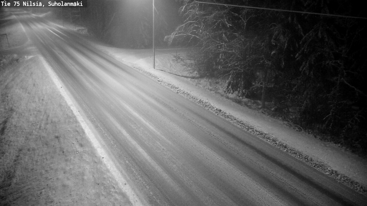Weather Camera Image Road 75 Nilsiä, Suholanmäki, Kuopio, Pohjois-Savo
