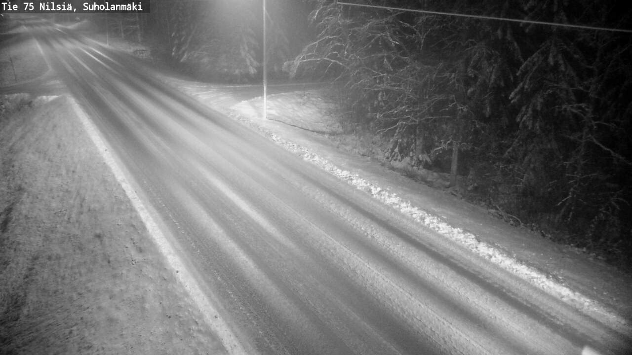 Weather Camera Image Road 75 Nilsiä, Suholanmäki, Kuopio, Pohjois-Savo