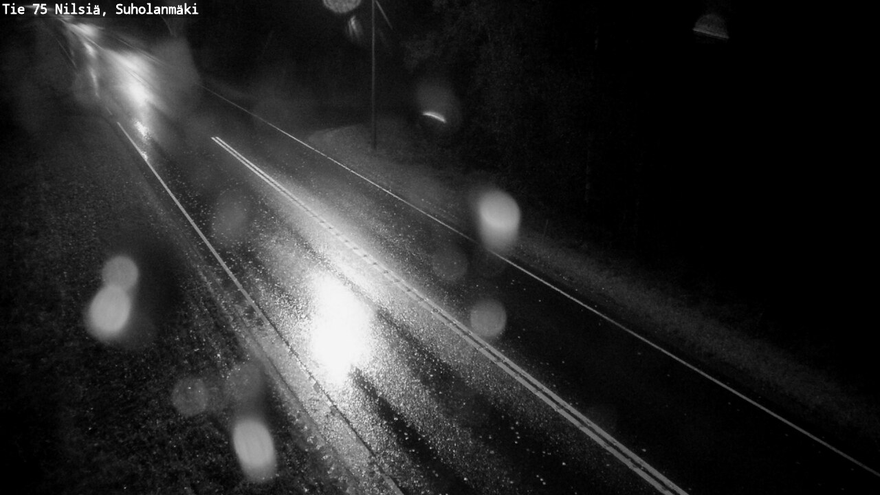 Weather Camera Image Road 75 Nilsiä, Suholanmäki, Kuopio, Pohjois-Savo