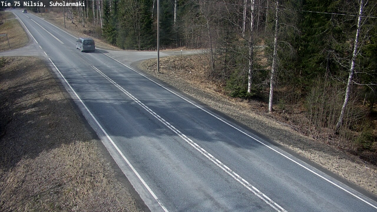 Kelikamerat Kuva Tie 75 Nilsiä, Suholanmäki, Kuopio, Pohjois-Savo