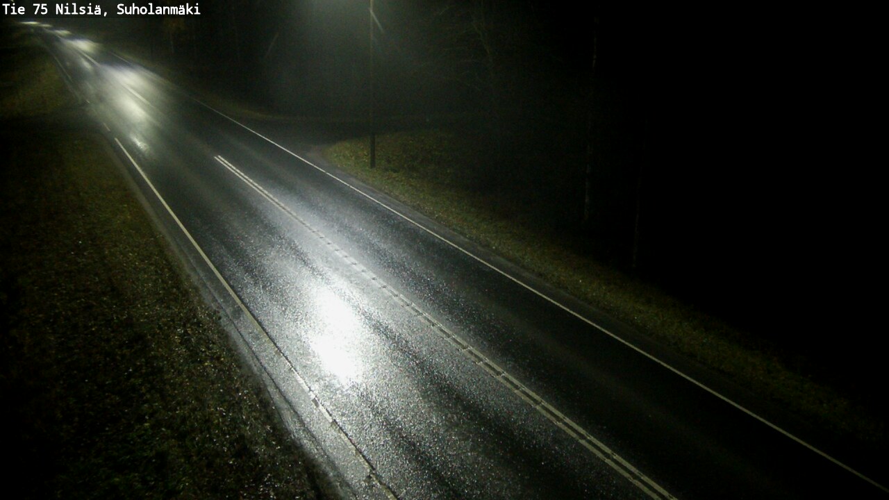 Weather Camera Image Road 75 Nilsiä, Suholanmäki, Kuopio, Pohjois-Savo