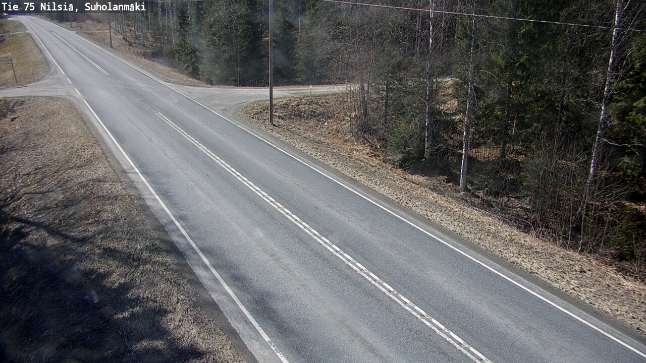 Kelikamerat Kuva Tie 75 Nilsiä, Suholanmäki, Kuopio, Pohjois-Savo