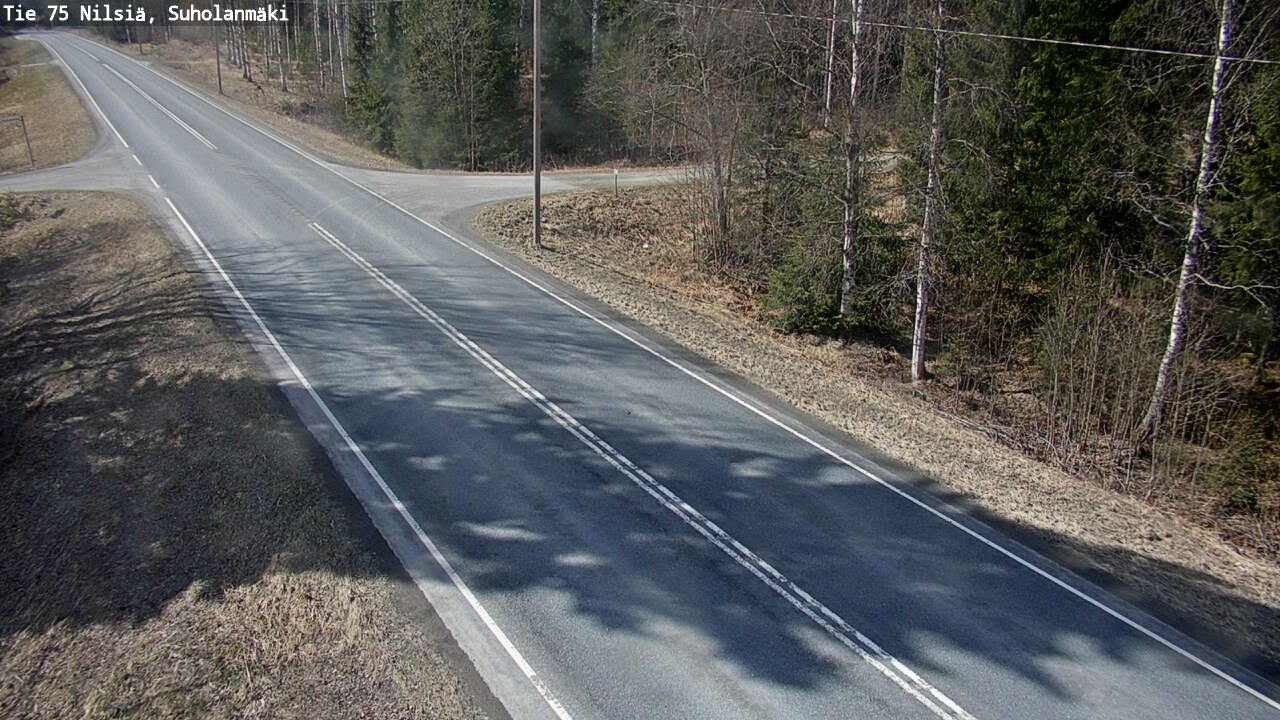 Kelikamerat Kuva Tie 75 Nilsiä, Suholanmäki, Kuopio, Pohjois-Savo