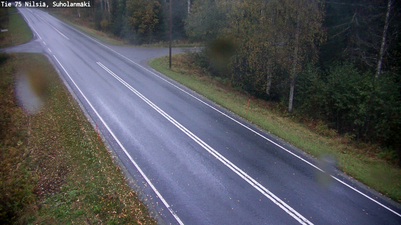 Weather Camera Image Road 75 Nilsiä, Suholanmäki, Kuopio, Pohjois-Savo